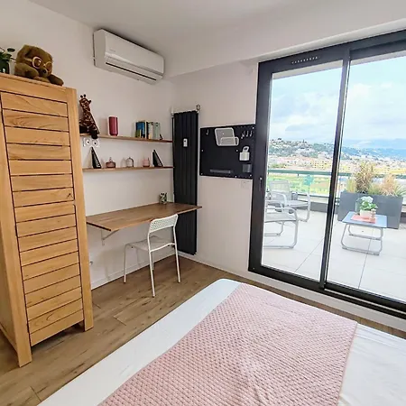 Appartement Rooftop, Superbe Vue Panoramique Pour 4 Personnes