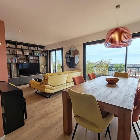 Rooftop, Superbe Vue Panoramique Pour 4 Personnes 圣罗兰度瓦