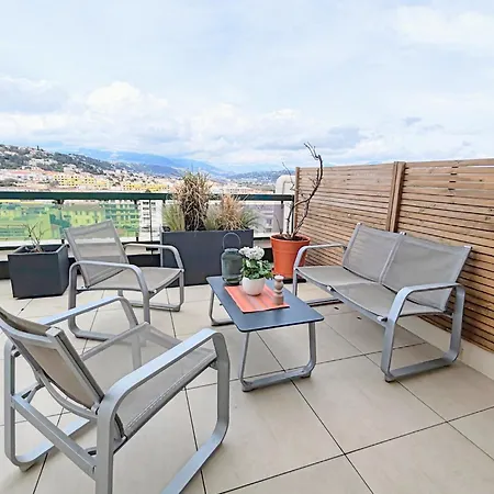 公寓 Rooftop, Superbe Vue Panoramique Pour 4 Personnes *